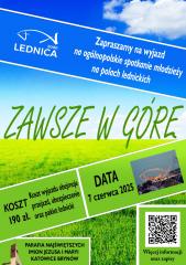 Zaproszenie na Ogólnopolskie Spotkanie Młodych w Lednicy